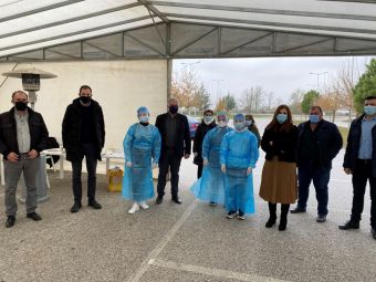 Αρνητικά τα 108 rapid test στο Μουζάκι - Θετικά 4 στα 102 στον Παλαμά