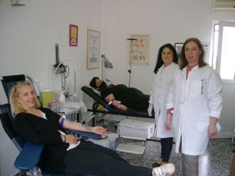 Εθελοντική αιμοληψία πραγματοποιήθηκε την Τετάρτη (29/4) στο Μαυρομμάτι