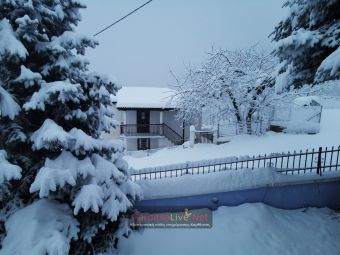 Διαχειρίσιμη η κατάσταση στα ορεινά του νομού από την χιονόπτωση