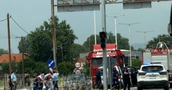 Τροχαίο με σοβαρό τραυματισμό μοτοσικλετιστή στην Τρικάλων - Καλαμπάκας
