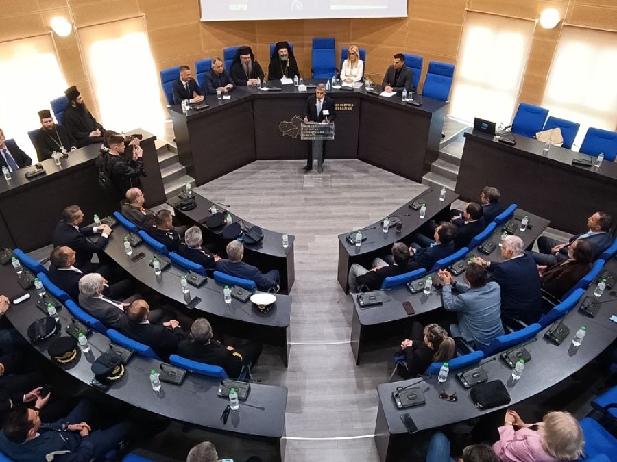 Το Περιφερειακό Συμβούλιο Θεσσαλίας υποδέχθηκε τον Αρχιεπίσκοπο Αυστραλίας κ.κ. Μακάριο