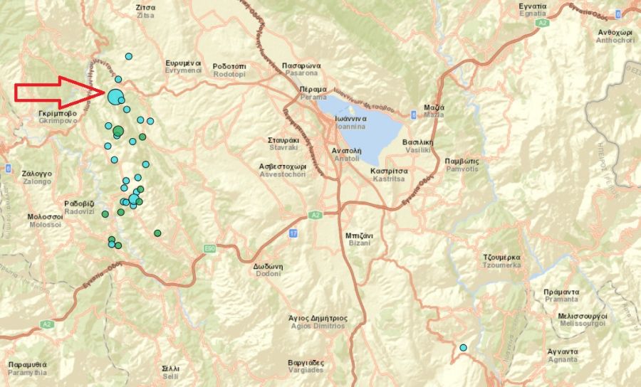 Σεισμός 4,1 Ρίχτερ στην Θεσπρωτία