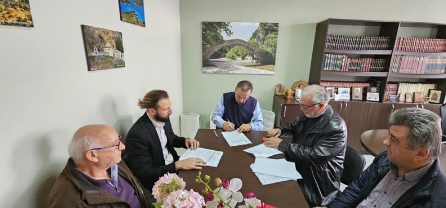 Μπήκαν υπογραφές για την «Ασφαλτόστρωση δημοτικού οδικού δικτύου Άγραφα-Σάικα -Όρια Νομού Καρδίτσας (Α΄ φάση)»