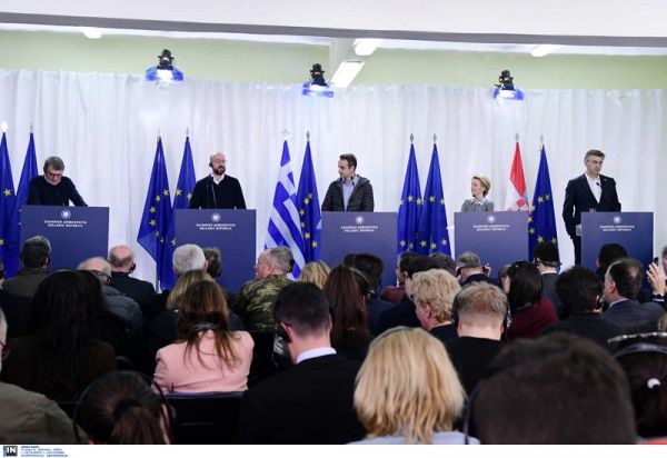 Πρόεδρος της Κομισιόν από τον Έβρο: 700 εκατ. ευρώ οικονομική βοήθεια στην Ελλάδα