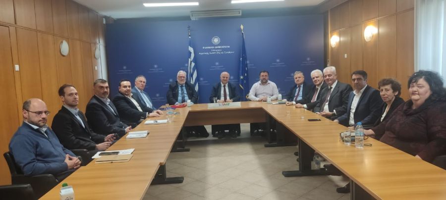 Συνάντηση του Κ. Τσιάρα με το νέο Δ.Σ. του ΟΠΕΚΕΠΕ