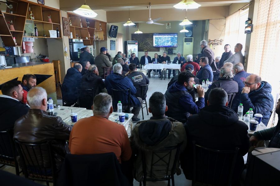 Επίσκεψη του Περιφερειάρχη Θεσσαλίας στα Γεφύρια – Στο επίκεντρο τα αρδευτικά έργα Σμοκόβου