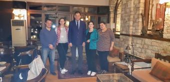 Συνάντηση Κ. Νούσιου με Ρώσους δημοσιογράφους που πραγματοποίησαν Fam Trip στην Καρδίτσα