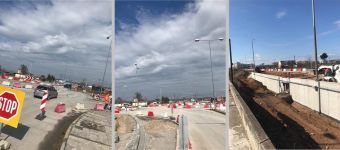 Προχωρά γρήγορα η δημιουργία δυο νέων κυκλικών κόμβων στην Επ.Ο. Λάρισας - Φαρσάλων