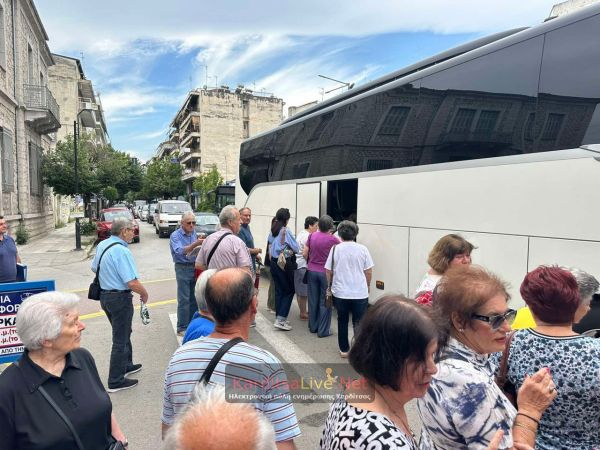 Ξεκίνησαν οι συνταξιούχοι της Καρδίτσας για την Πανθεσσαλική συγκέντρωση διαμαρτυρίας στην πόλη των Τρικάλων (+Φωτο)