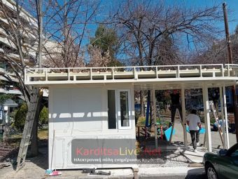 Εγκαθίσταται η νέα σύγχρονη στάση του Υπεραστικού ΚΤΕΛ στην πλατεία Στρατολογίας (+Φωτο +Βίντεο)